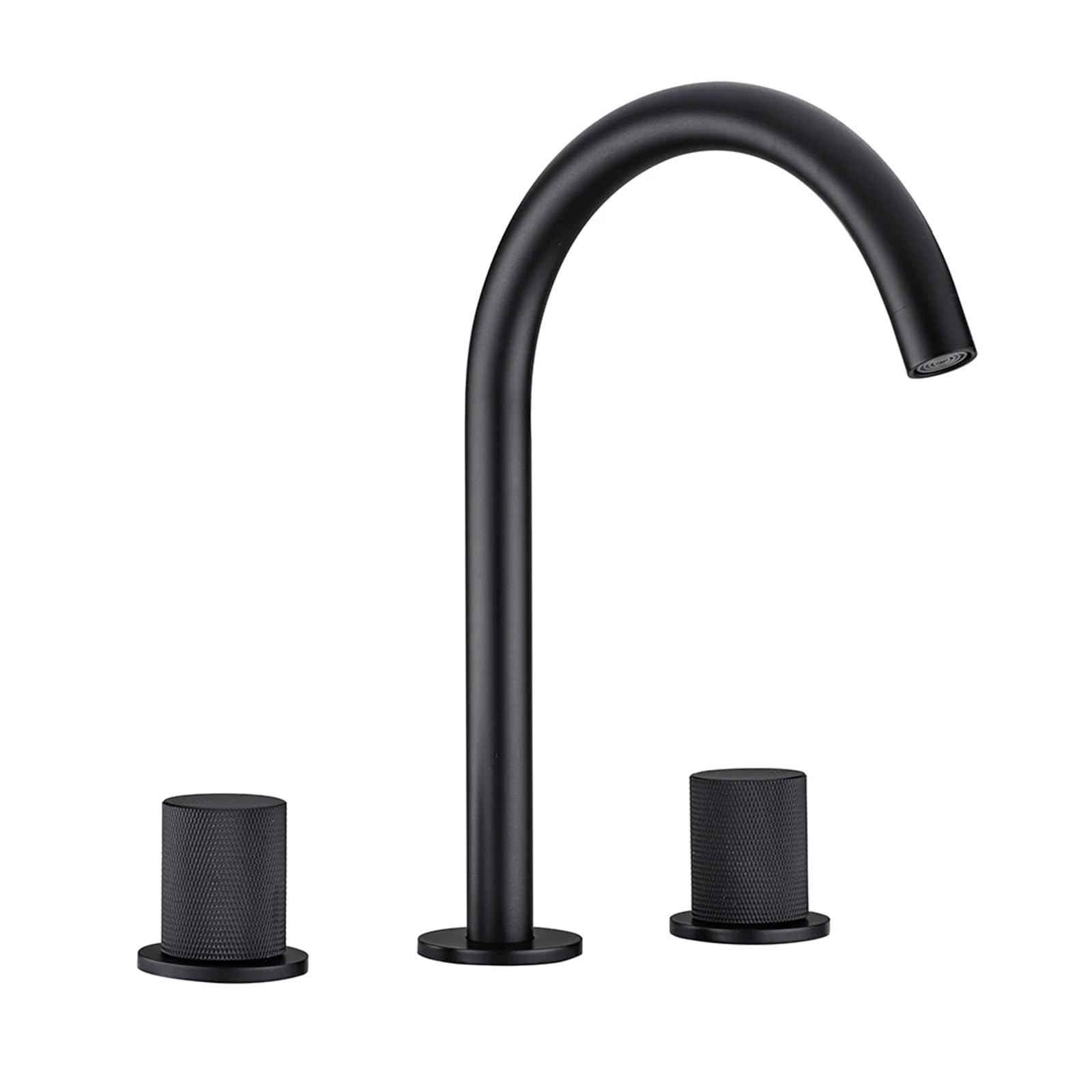 Robinet de lavabo 3 trous laiton contre traces de calcaire