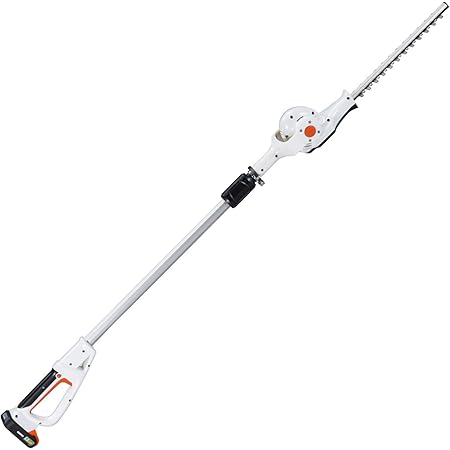 工進(KOSHIN) 18V 2.0Ah 充電式 伸縮 ポール ヘッジトリマー SPH-1820 バッテリー・充電器付 コードレス 剪定 高所 簡単 静音 共通バッテリー