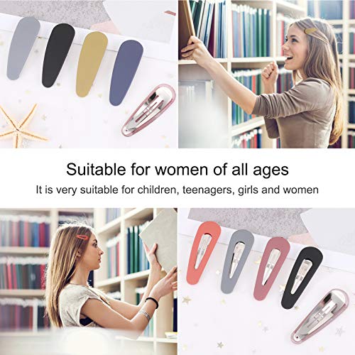 Boobeen 20 Pack Pinzas para Cabello Metálicas Acrílicas miniatura 4