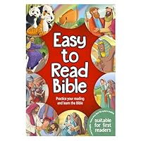Easy To Read Bible practice your reading and Learn the Bible 8772032103 Book Cover