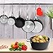COOKSMARK Nonstick Ceramic Cookware Set, Induction & Dishwasher Safe Scratch-Resistant Pots and Pans Set with Glass Lids 10 Pieces, Light Black