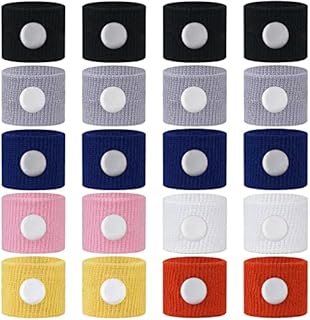 NEPAK 10 Pairs Travel Wristbands,Motion Sickness Bands,Nausea Relief Wristbands for Pregnant,Morning Sickness ,Sea, Travel, Car Sickness