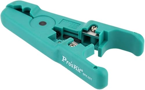 Miniatura 5 de ProsKit 6PK-501 portátil multifuncional precisión UTPSTP cable pelacables herramienta de corte alicates