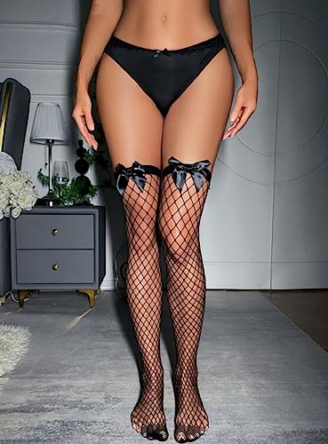 Image of Womens Fishnet Stockings Lace Tights Suspender Pantyhose Stockings Fish Net Tights Lace Stockings
