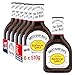 Sweet Baby Rays Original BBQ Sauce, Pack of 6 x18oz bottles, Sweet and Tangy Barbeque sauce, Perfect for Burgers, Ribs and Chicken – 510g Bottle