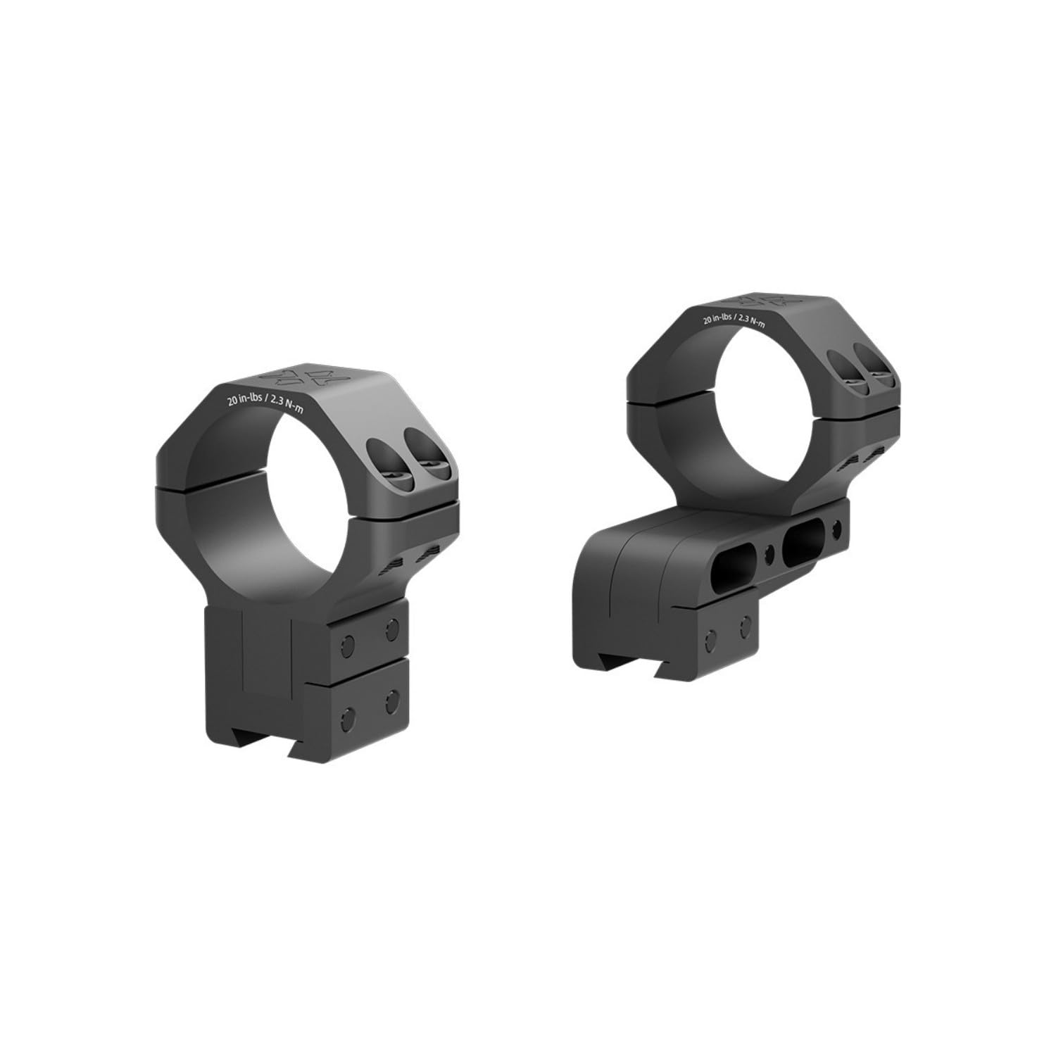 Vector Optics 30mm Adjustable Cantilever Elevation Scope Rings Compatible for Dovetail