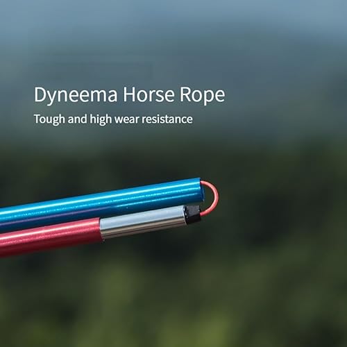 Miniatura 7 de AONIJIE Bastones de senderismo  2 bastones de senderismo ultraligeros plegables de fibra de carbono con sistema antigolpes y bloqueo rápido,