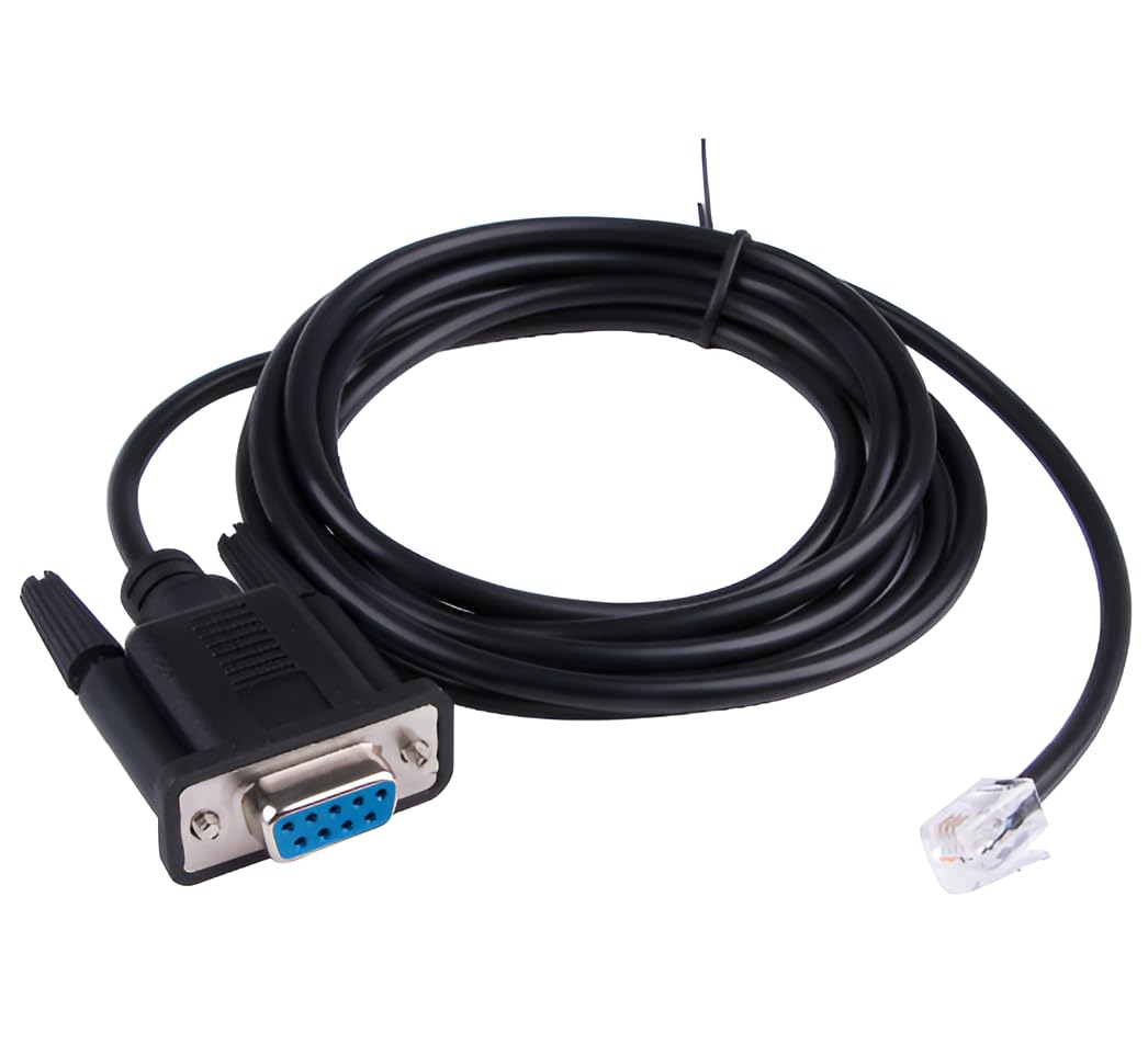 Câble de Liaison caisse RJ11 DB9 RS232 pour Terminaux de Paiement Ingenico – Compatible ICT, IWL, MOVE, DESK