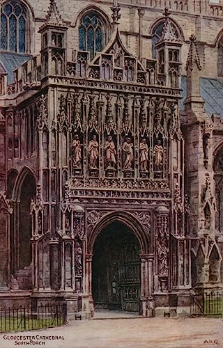 Impression cathédrale de Gloucester Alfred Robert Quinton pour décorer votre porche