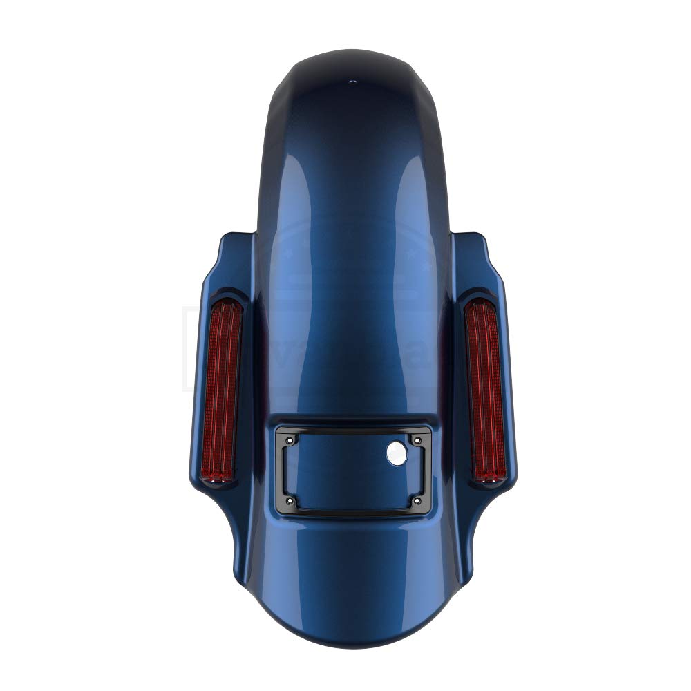 Amazon.com: Big Blue Pearl Dominator Fender Stretched Rear Fender