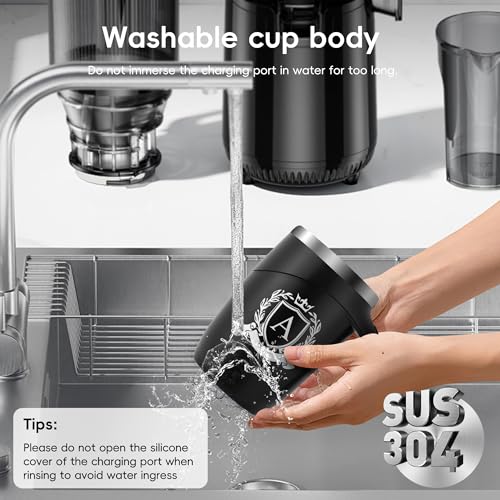 Initial Magnetic Stirring Coffee Mug
