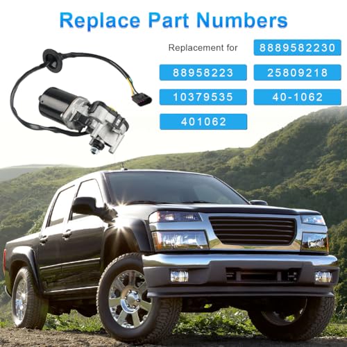 Image of Front Windshield Wiper Motor Compatible with Chevy Colorado 04-12
