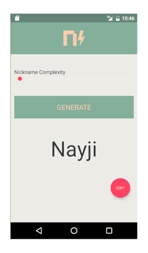 Nickname Generator
