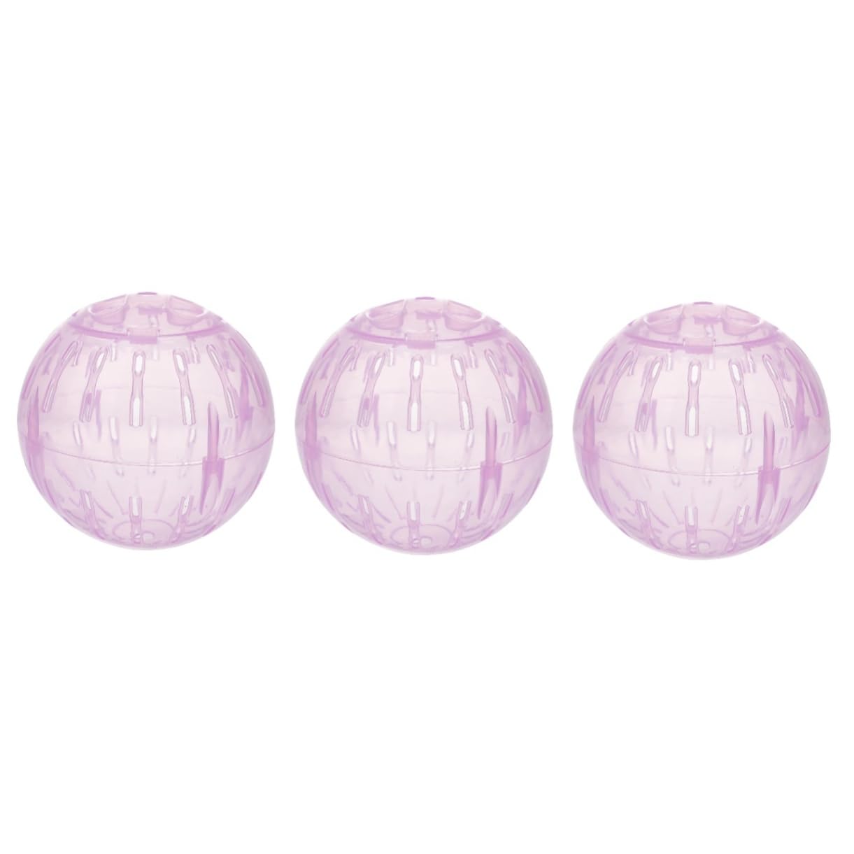 Levemolo 3pcs Chinchilla Wheel for Cage Pet Exercise Ball Hamster Running Toy Abs Material