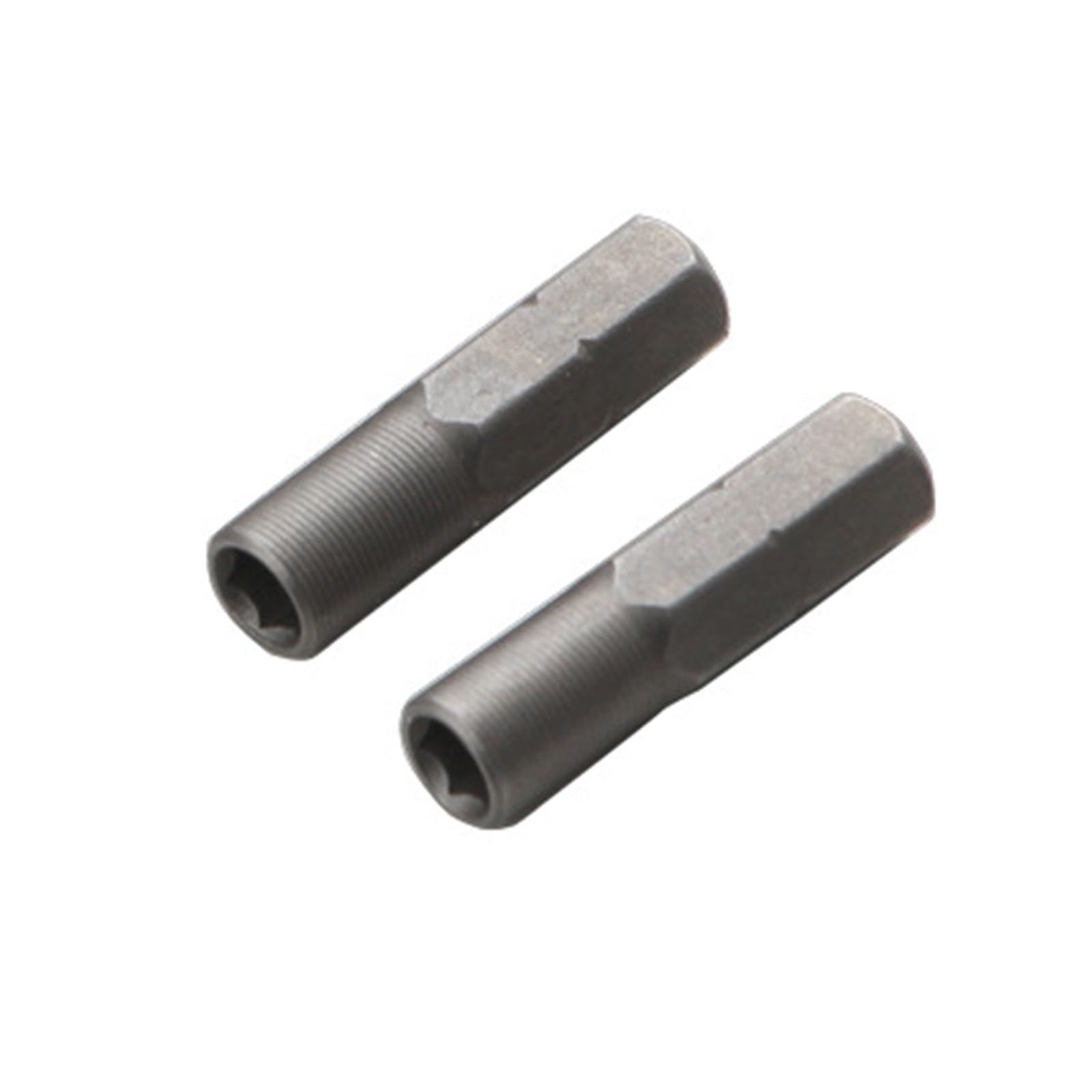 Tsophreniq Sandblast 25Mm 2Pcs 6.35Mm To 4Mm Socket Screwdriver Adapter For Professional Technicians And Projects Socket Converter