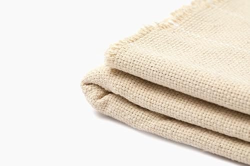 Miniatura 14 de Yard - Tela de aguja perforadora de tela Monks, 100 % algodón, tela de aguja perforadora para alfombra, tela de tejedores de alta calidad