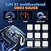 Lufi X1 Obd2 Gauge Display,Boost Gauge,Speedometer,Water Temperature Meter,Multi-ECU Data Combination Cluster,for Honda、Toyota、VW and Mazda (car Special)