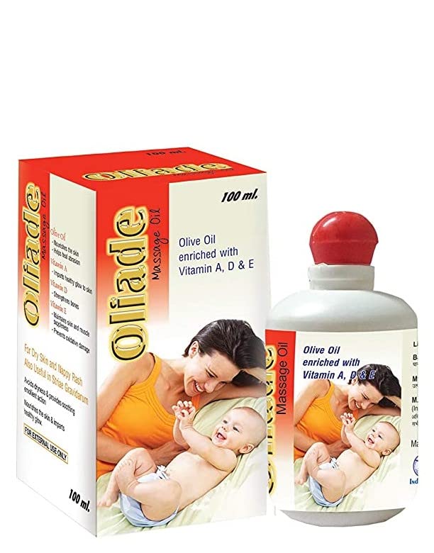IndSwift Oliade Baby Massage Oil Strengthen Bone And Muscle