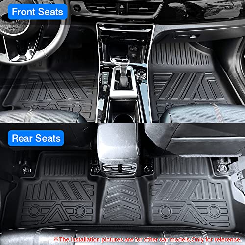 Tapis de sol antidérapant Hyundai Santa Fe 2020 contre boue et usure - 2