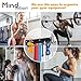 Gym Storage Organizer, Wall Mount Barbell Holder, Multi-Purpose Garage Gym Equipment Wall Rack, Barbell Hanger, Space Saving Gym Attachment Rack for Resistance Bands, Jump Ropes, Lifting Belt