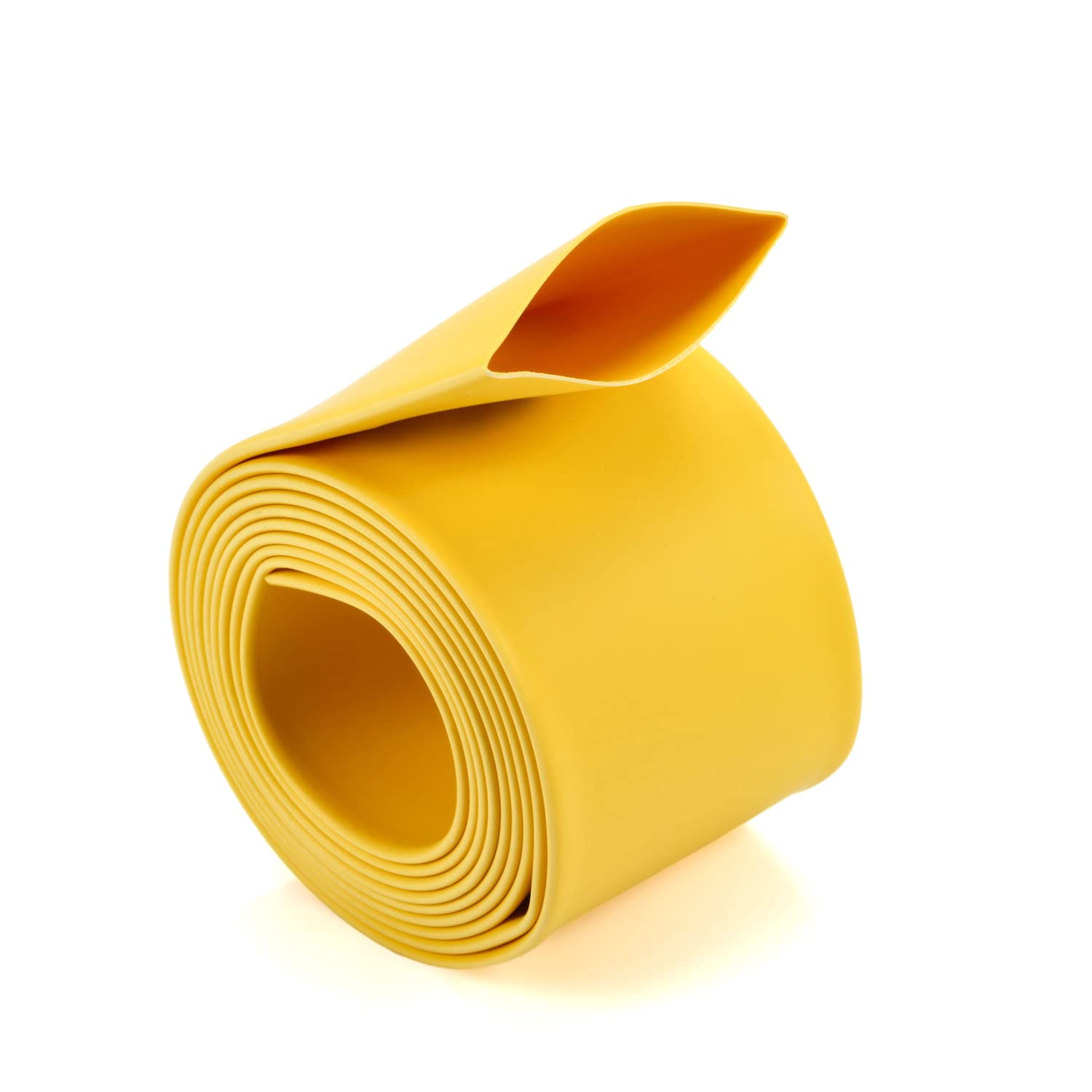 Chanzon 2:1 Ratio 5/8" (16mm) Heat Shrink Tubing 3.3Ft Roll (1M Total Length) Yellow Polyolefin Sleeving Wrap Shrinking 2 to 1 1pcs