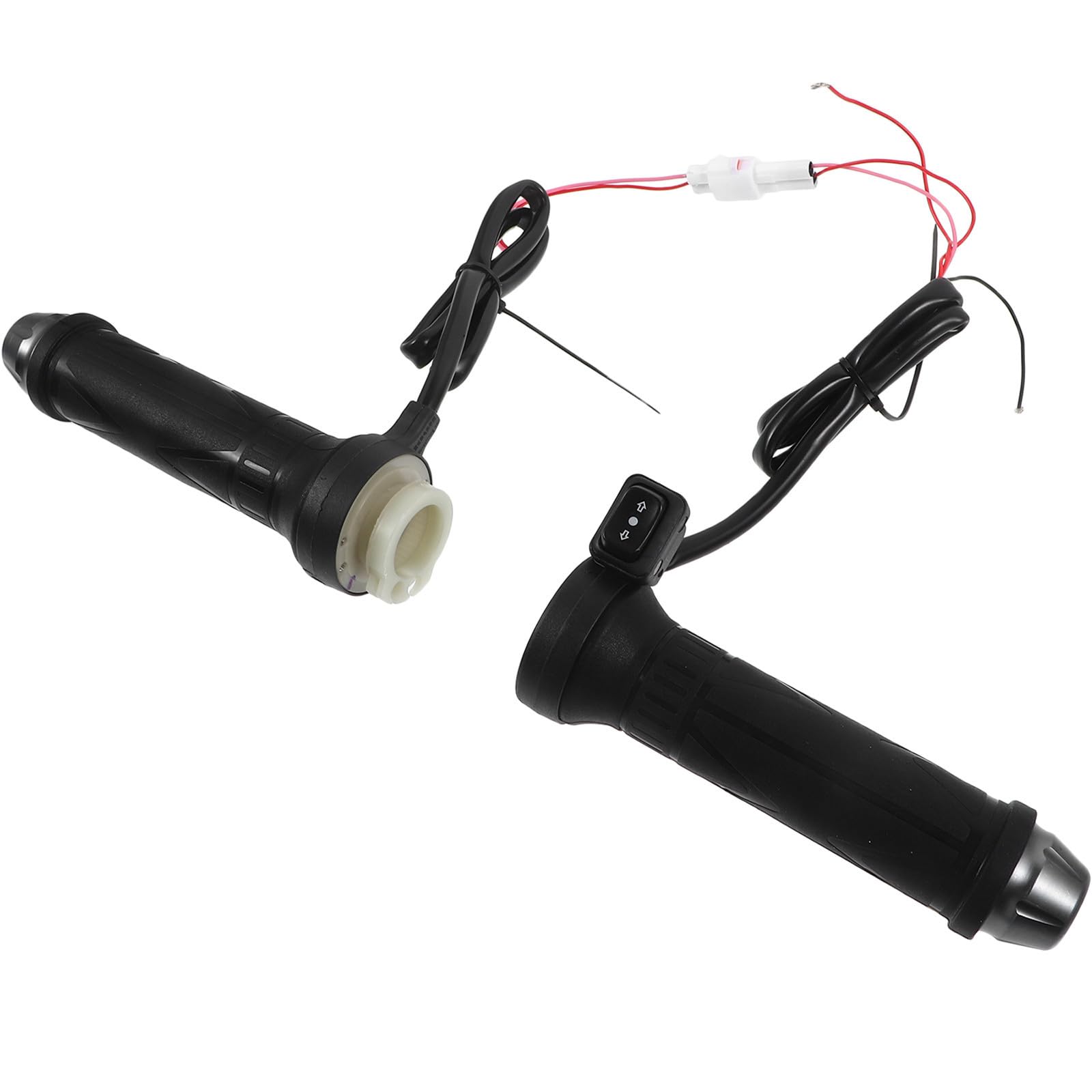 2 Stück Motorrad Heizgriffe 12v für 22mm Lenker, Schwarz