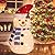 Risenor Lighted Snowman Christmas Decorations, Collapsible Battery Operated Snowman with Build in 20 LED Lights for Xmas Holiday Indoor Outdoor Lawn Yard Garden Decor