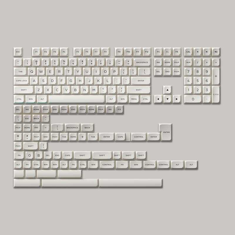 Amazon | Akko クリームキーキャップセット メカニカルキーボード用