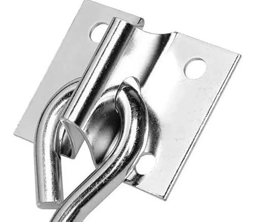 Kit Gancho De Rede Reforcado Aco Com Chumbador Reforcado