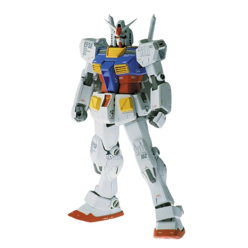 バンダイ RX-78/C.A GUNDAM Ver.Ka Gundam - MG 1/100 RX-78-2 Gundam Ver.Ka - Zestaw modeli 18cm