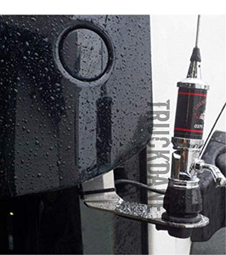 Supporto Antenna CB Per Camion Volvo FH4 - Acciaio Inox AISI 304, Spessore 3 Mm, 1 Pezzo - Foto 3