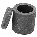 MOKKHNB Graphittiegel Zum Schmelzen Von Metall Tiegel Mit Deckel Für Kleine Mengen Graphit Schmelztiegel Für Brennstofföfen Gießereiwerkzeug Für Gold Silber