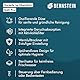 BERNSTEIN Dusch-WC 540 PRO in Weiß, Spülrandloses Hänge-WC mit Bidet Funktion Sitzheizung und Sterilisator – Komplettanlage mit Fernbedienung Toilettenbrille mit Absenkautomatik