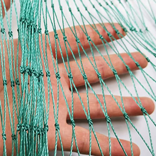 Rete protettiva per gatti e giardino, 1,5 x 1,5 cm, venduta al metro, ideale per balcone, stagno, piscina, legno di ciliegio, 1 x 10 m