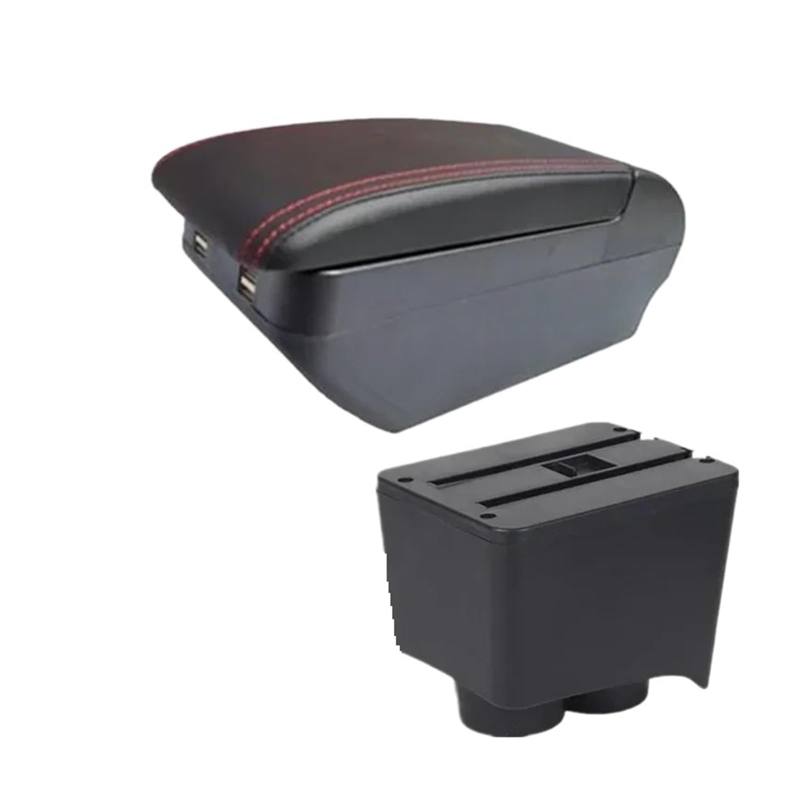 UDHQAJC For VW For Polo 9N 3 Mk4 2001-2009 Car Armrest Box Interior Storage Accessories Car Centre Console Armrest Box