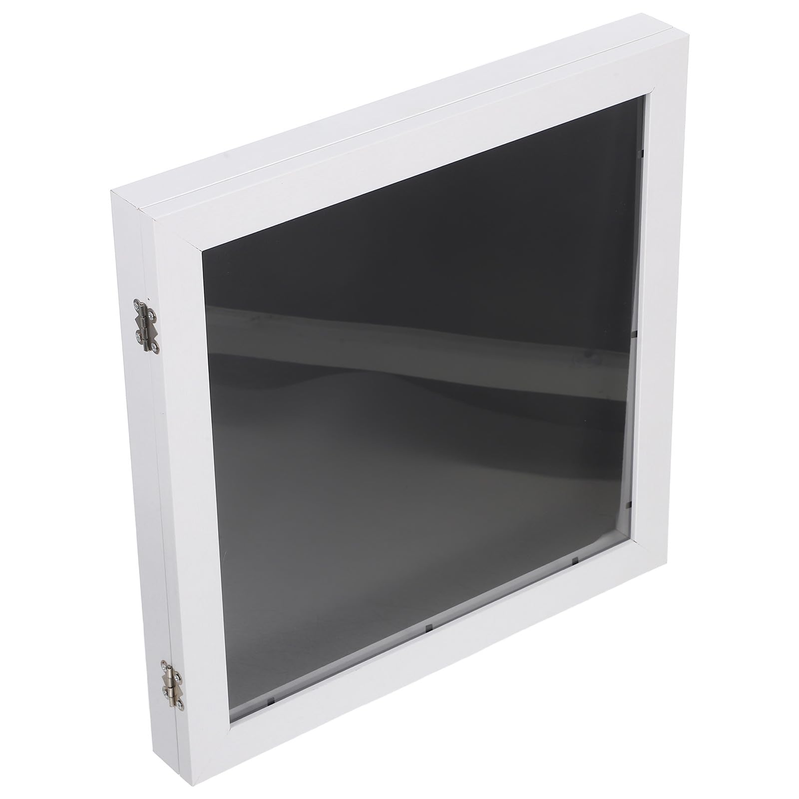 DECHOUS Marco para Camiseta de Fútbol de Madera en Color Claro, Vitrina Cuadrada Ligera con Protección contra Polvo para Exhibición en Pared o Estudio, Estilo Elegante y Refinado