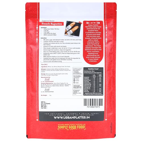 French Style T65 Flour 1Kg