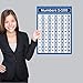 Palace Curriculum Numbers 1-100 Poster Chart - LAMINATED (18x24)