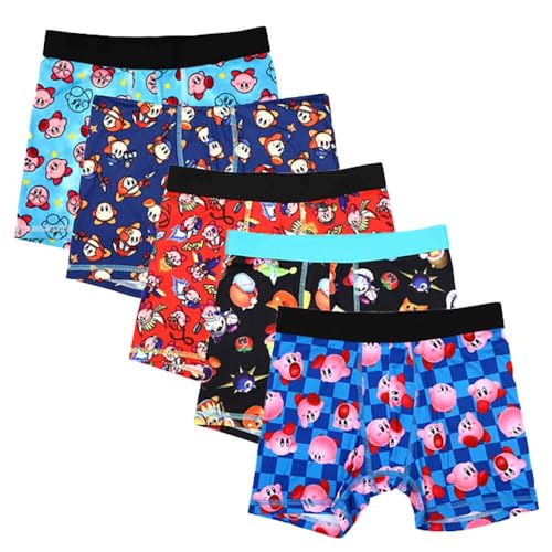 Kirby Character Print Multipack Boy's Boxer Briefs