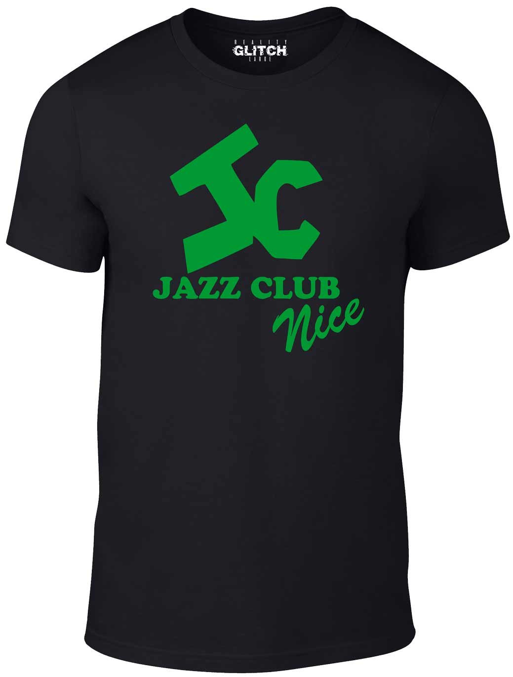 Reality Glitch Jazz Club T-Shirt Black