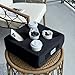 The Original Cup Cozy Pillow 5 Hole Black As Seen on TV-Cup Holder Caddy for Couch, Sofa, Bed, Car, RV, Park, Beach, & More!