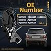 JAVOUKA LR011275 Front Right Door Lock Actuator Fit for Range Rover Discovery 3 4 for Evoque for Freelander 2 For Range Rover Sport, Driver Side Door Lock Latch Actuator #LR091524 FQJ500460 #2