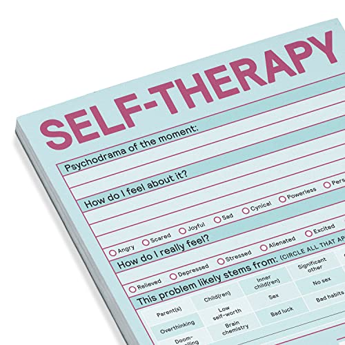 Knock Knock Self-Therapy Pad, Checklist Note Pad for Step-by-Step Stress Relief (Pastel Version), 6 x 9-inches - Image 3