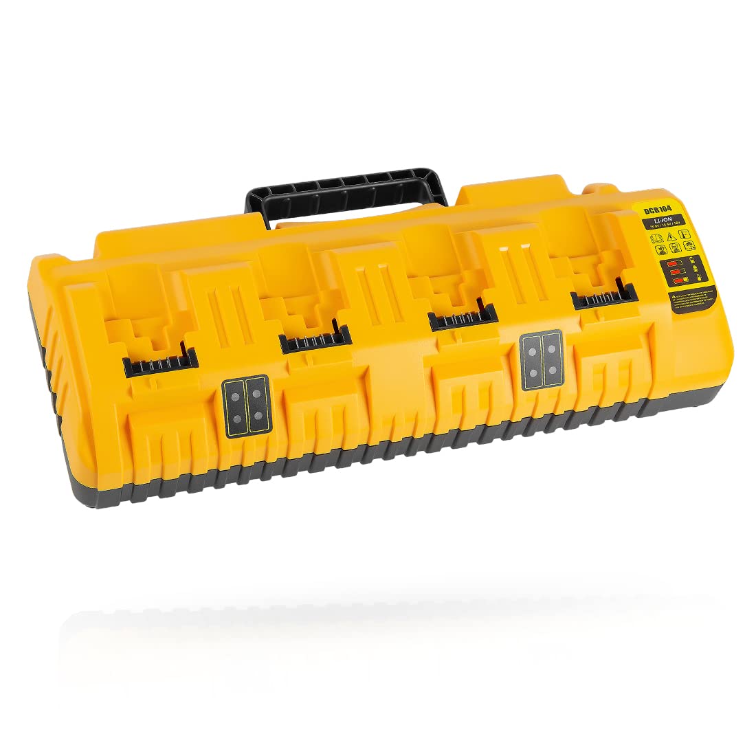 Aoasur DCB104 Replacement for Dewalt Battery Charger Station 20V,Compatible with Dewalt 12V 20V Max Lithium Battery DCB120 DCB127 DCB112 DCB115 DCB118 DCB107 DCB105 DCB102