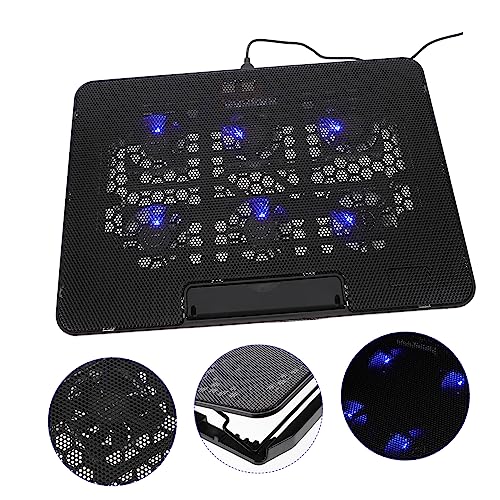 Base para laptop gaming STOBOK con ventiladores ajustables miniatura 7