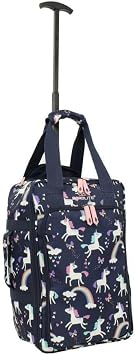 40x25x20 Carry On Cabin Trolley Bag on Wheels for Ryanair Underseat | 40x25x20 underseat cabin trolley with smooth wheels, designed to fit Ryanair cabin bag size for easy travel.