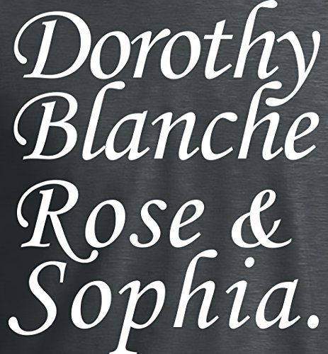 Image of Golden Girls Names Shirt for Men and Women - Funny 80s Sitcom TV T-Shirt