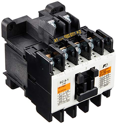 Fuji Electric SC-5-1 Standard Electromagnetic Contactor No Case Cover Coil AC200V 1A1B