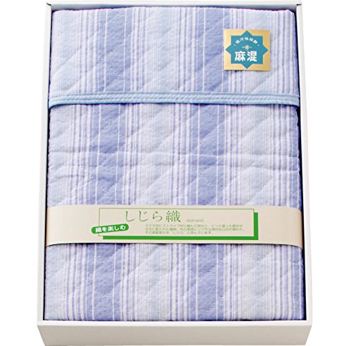 間道コレクション しじら綿麻敷パッド2枚セット 間道コレクション しじら綿麻敷パッド2枚セット しじら