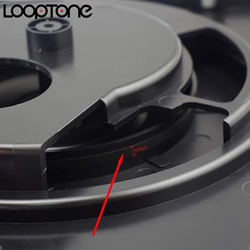 LoopTone 2PCS Turntable Belt Replacement for Retro Vinyl Record Player Fit for all kinds of Belt-driven Turntables
